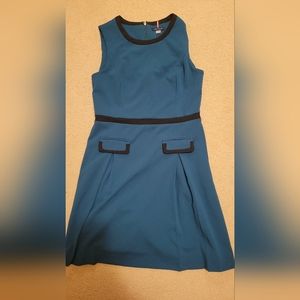 Tommy Hilfiger Size 8 Teal Dress